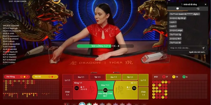 Các thuật ngữ người tham gia cần nắm được khi chơi Dragon Tiger